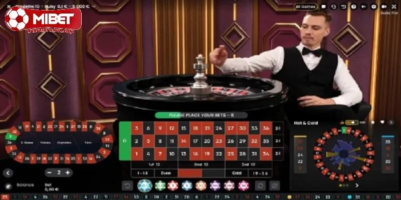 Roulette Ruby tại Mibet